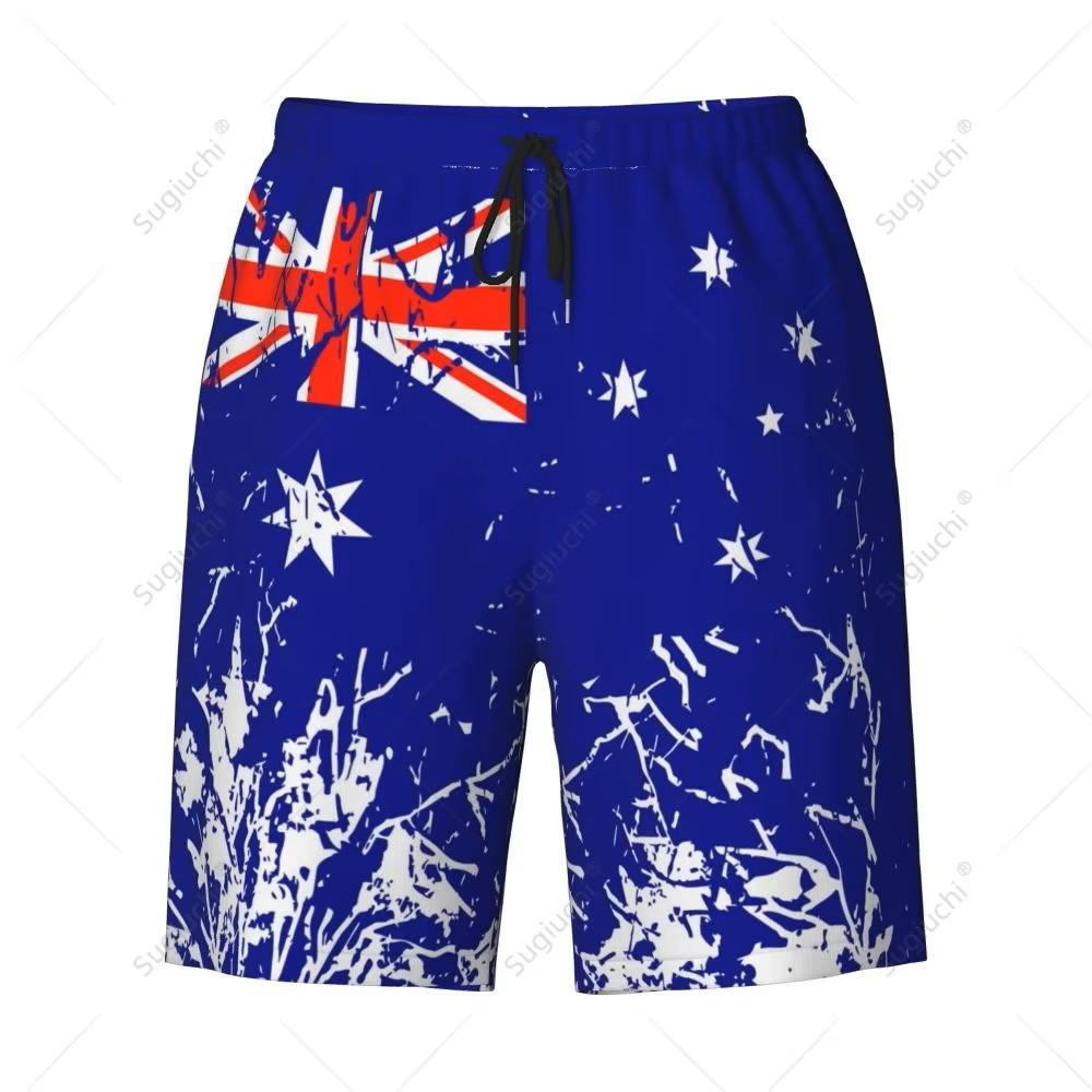 Боксерские шорты, штаны, Австралия, 3D-принт, боевые тренировки, ММА, смешанные боевые искусства, унисекс, мужчины, женщины, быстросохнущие, для фитнеса, спортзала, спорта, тренировок, повседневная уличная одежда