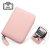 Rfid Card Holder 100% Genuine Leather Business Card Wallet Organ Card Bag Female Bag Japanese