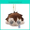 Милый аниме-брелок для волейбола, плюшевая игрушка, форма головы Хинаты Шоё, коллекционный