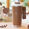 TPR 560ML Drinking Cup 304 Stainless Steel Filter Tea Bottle Fashion Coffee Water Cup  Women