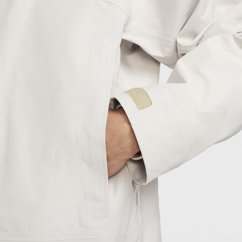 Nike ACG Storm-Fit Adv Misery Ridge GORE-TEX однотонная повседневная спортивная куртка на молнии с капюшоном унисекс-куртки Peak-White FV8642-104