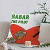 Cartoon Babar The Elephant Pillow Gifts Home Office Furnishings Bedroom Sofa Car Cushion Cover case xcm