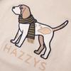Классический круглый вырез для мальчиков HAZZYS, вязаный свитер в клетку "Гленчек"