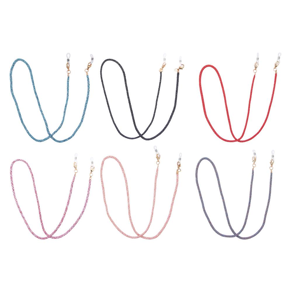 Hanging Lanyard Nylon Rope Face Mask Eyeglass Lanyard Neck Strap Mask Holder Strap Eyeglass Chains