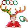 Inflatable Reindeer Horn Headband Throwing Hoop Suitable For Parties Christmas