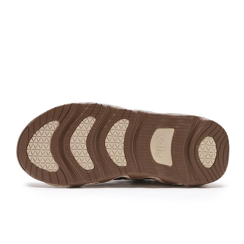 Fila Круассан Удобные Универсальные Нескользящие Износостойкие Влагоотводящие Низкие Кроссовки Мужские кроссовки Кофе Темно-коричневый F12M441102FCC