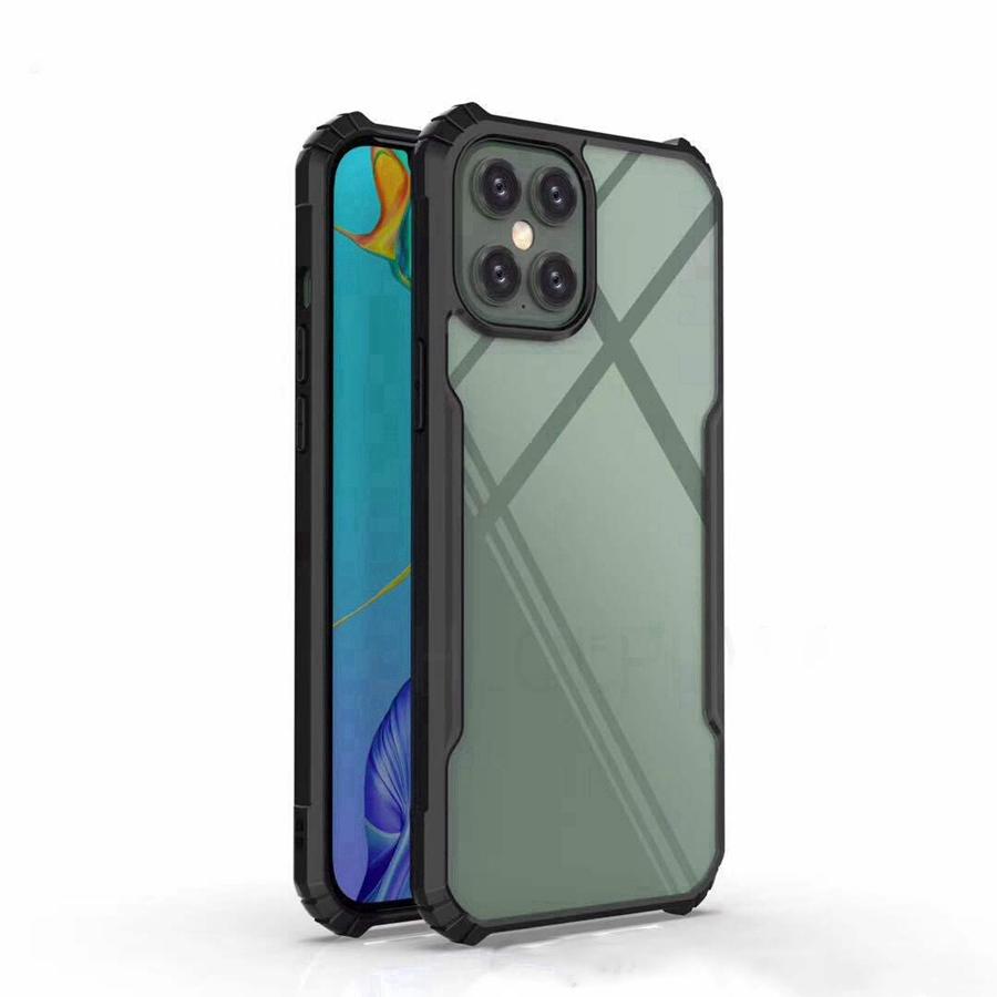 Акриловый противоударный бронированный силиконовый мягкий чехол для Infinix iPhone 16 12 13 Pro Max 15 7 8 14 Oneplus Nord 2T CE 2 3 4 Lite 11 10T Google Pixel задняя крышка