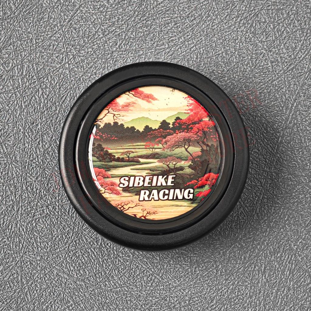 JDM Universal Modified Racing Car Steering Wheel Horn Button Center Cap