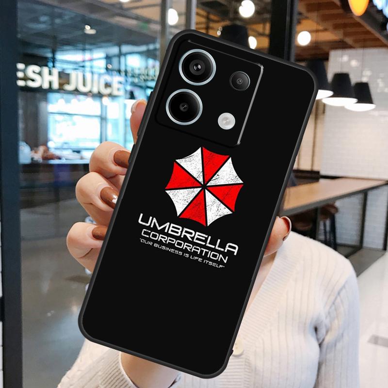 Чехол Umbrella Corporation для Xiaomi Redmi Note 14 Pro 10 11 12 13 15 Pro Plus Redmi 15 10C 12C 13C 14C 15C