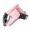 Dog Harness Vest with Leash Adjustable Reflective Padded Nylon Easy Control Pet Harness for Walking Medium Size Dog Pink