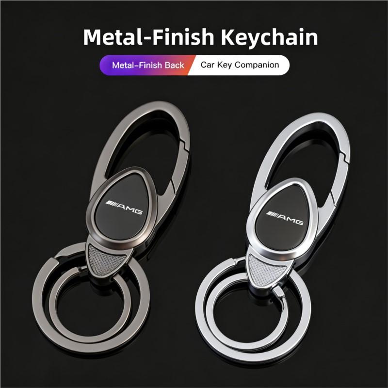 2026New Car Logo Keychain Keyring Key Ring Chain Accessories For Mercedes Benz AMG Smart Fortwo 451 450 453 EQ Forfour Coupe Cab AH2
