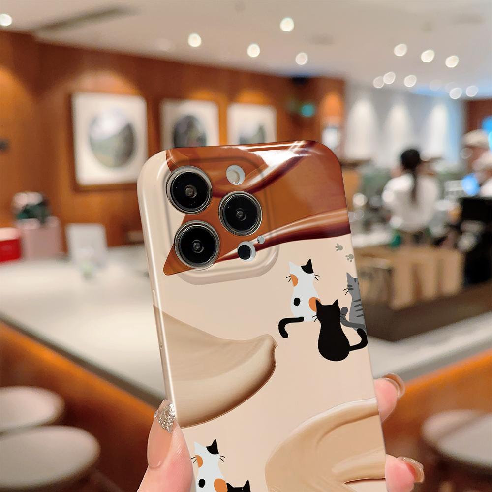 Универсальный чехол для телефона с пленкой, мультяшный модный дизайн, твердый корпус, полное покрытие камеры, противоударный защитный чехол для OPPO Realme OnePlus Infinix Tecno