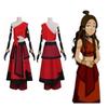 Womens Avatar Katara Cosplay Costume Dress Halloween