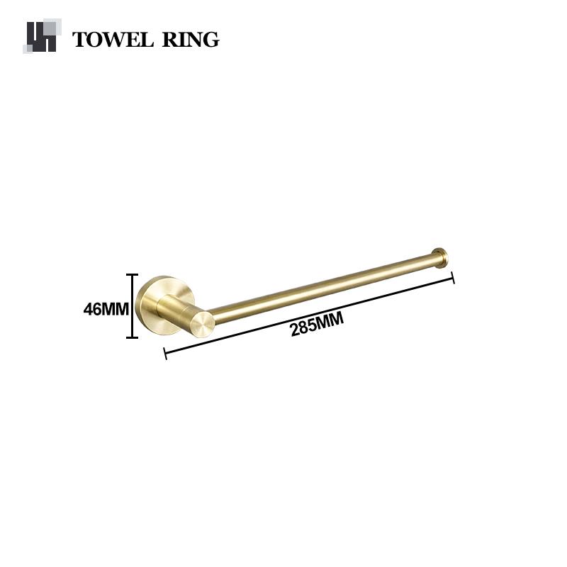 Аксессуары для ванной комнаты из матового золота, настенный держатель для туалетной бумаги, держатель для полотенец, подстаканник, ершик для унитаза, фурнитура, подвеска