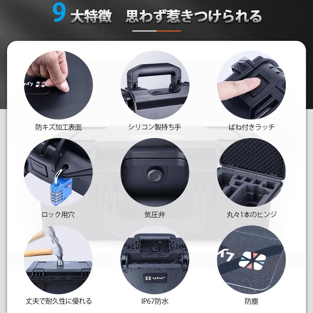 Водонепроницаемый чехол Lykus Titan M350 DJI Mavic 3 Передатчики DJI RC и RC Pro можно хранить в том же месте, что и ремень RC Pro/Classic, время, [Чехол