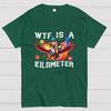 WTF Is A Kilometer Shirt, Funny 4th Of July Shirt, Founding Father Tee Cotton Casual Cool Loose T-Shirt