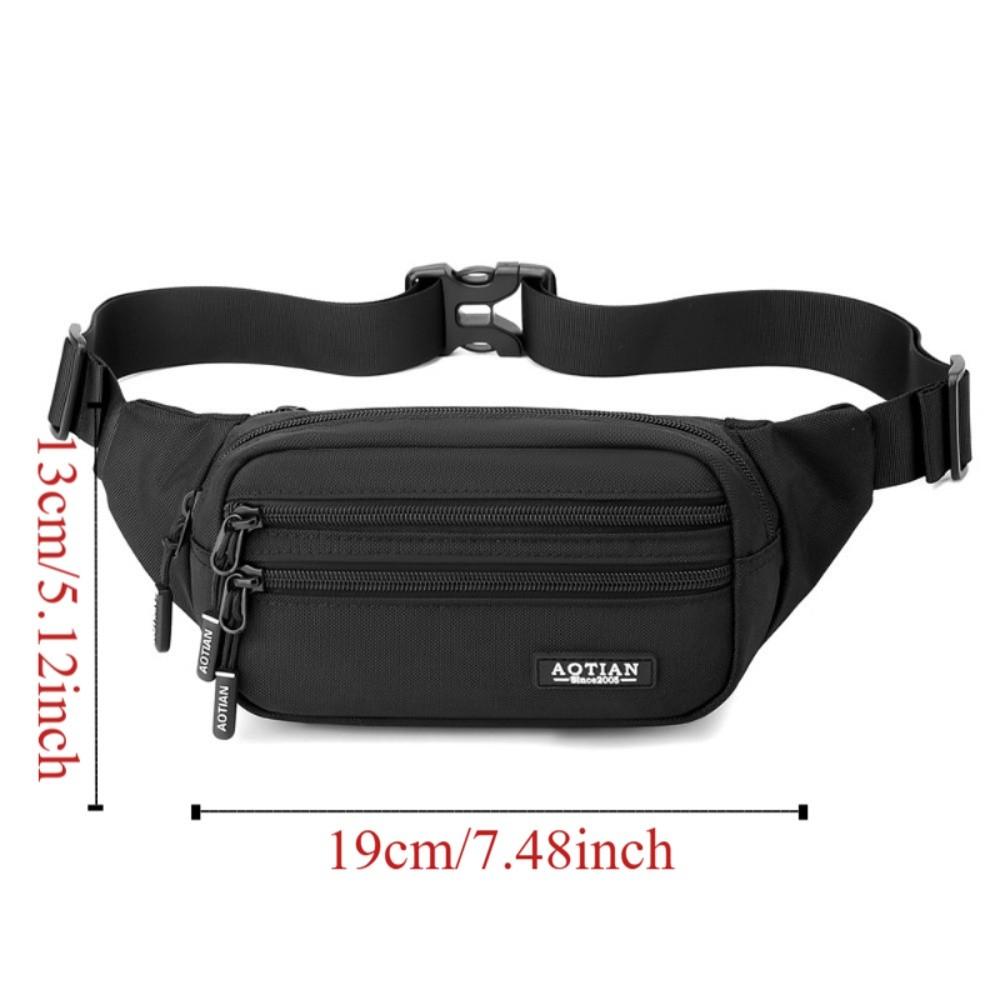 Large Capacity Running Waist Bags Multi-function Men Chest Bag Sports Phone Bag Fanny Phone Pack