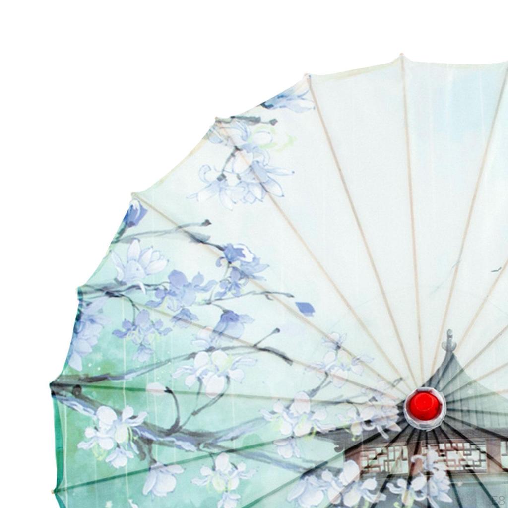 Зонт для китайского классического танца 32 дюйма, декор в стиле шинуазри, реквизит для фотосессии ручной работы