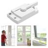 Anti-Theft Window Sash Locks Zinc Zinc Zinc Alloy Crescent Lock Window Lock Buckle  Child Safety Protection