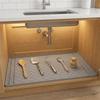 Rectangle Cabinet Protectors Liner Anti-fouling Kitchen Waterproof Mat  Tableware