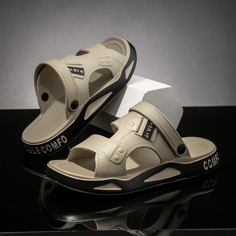Men's Sandals New Summer Youth Wear Non-slip Beach Shoes Dual-purpose Driving Casual Men's Sandals