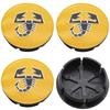 Car Wheel Center Cap Cover 50mm Hub Decoration Badge Dustproof Rim Accessories For Abarth 124 Spider 500 595 695