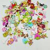 Puntos Cartoon Eco Friendly Wood 50Pcs/Bag Button Animal Pattern Knitting Clothes Buttons