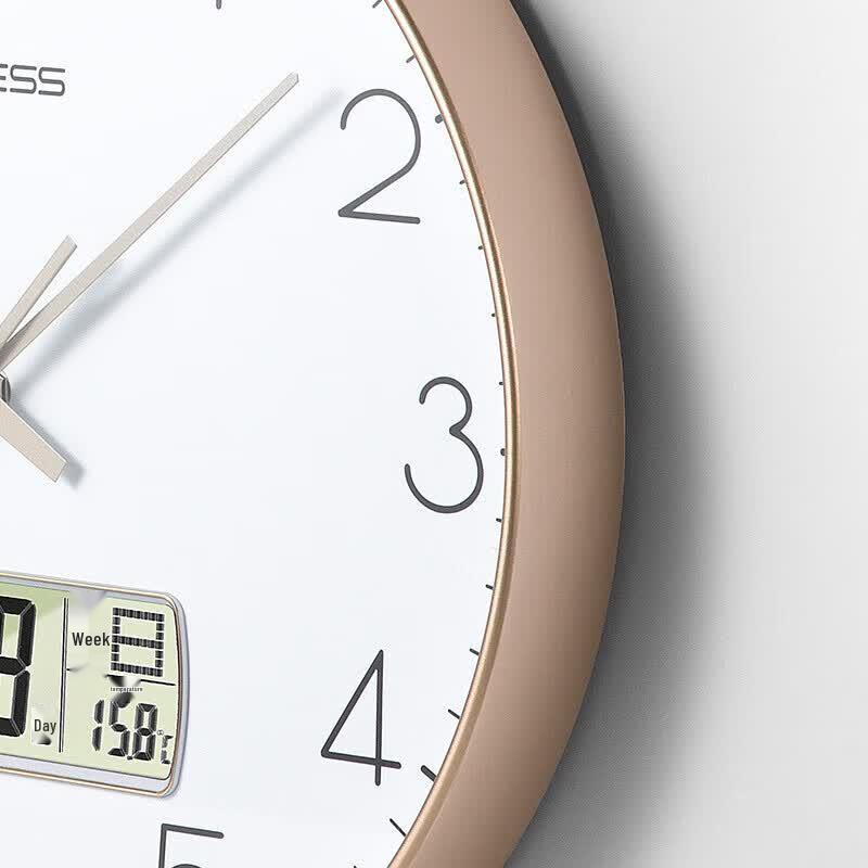 Timess 36см Бесшумные радиоуправляемые настенные часы