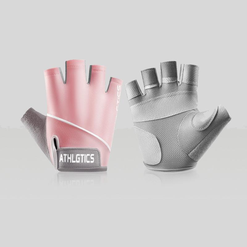 Износостойкие перчатки для фитнеса, дышащие перчатки без пальцев, перчатки для велоспорта с полупальцами, спортивные варежки для йоги