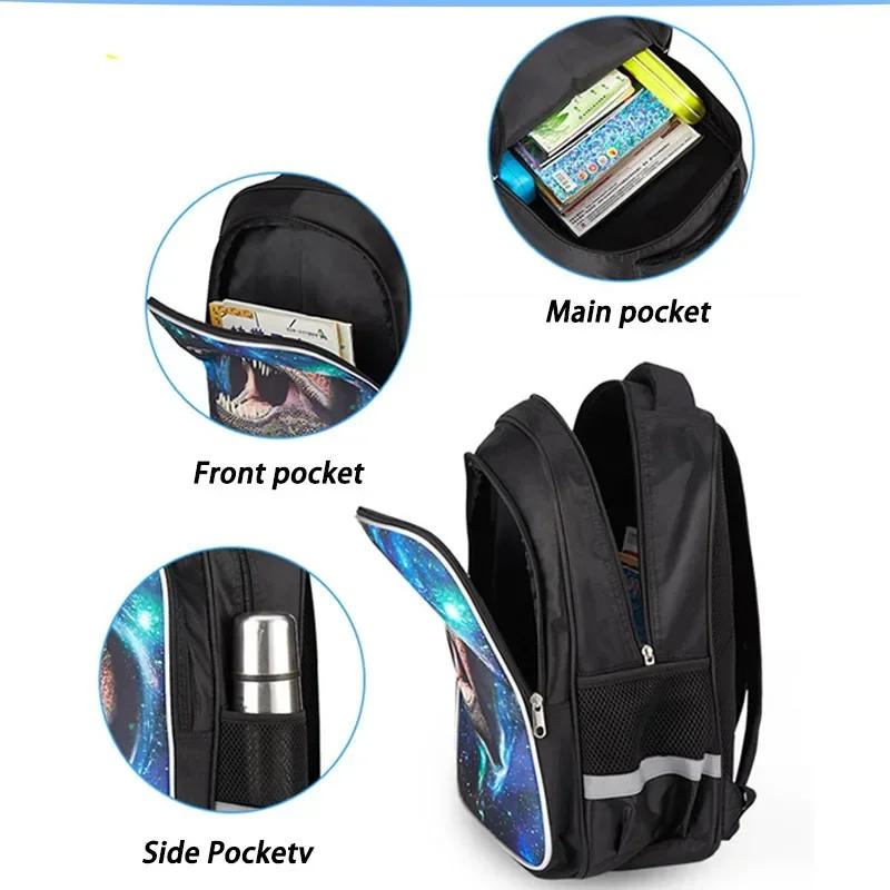 Cartoon School Bags For Boys Girl,16In School Backpack With Double Zipper Pocket,K-Ppop Kids Bags For Pupil Students, Best Gift
