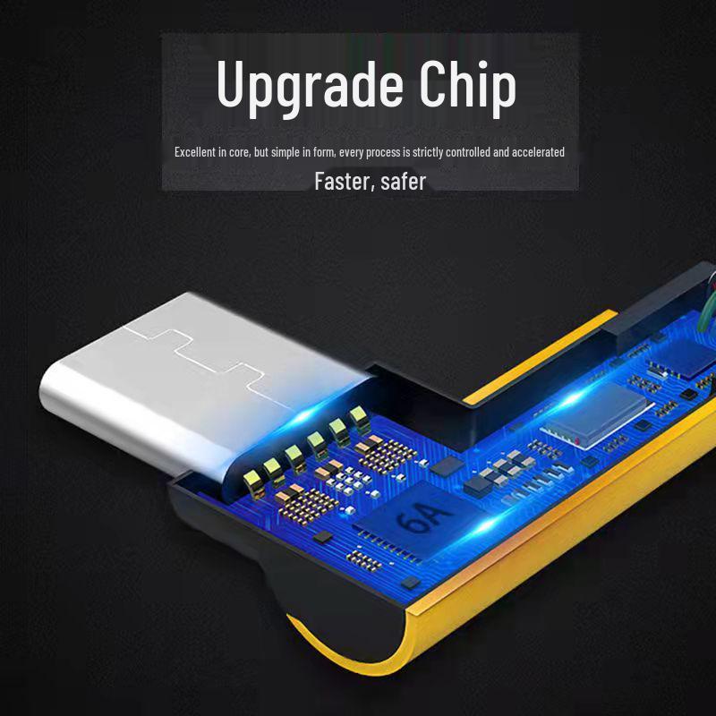 Совместимый зарядный кабель для Redmi K50/K50pro/K40/K60/K70 - Игровой угловой 120 Вт