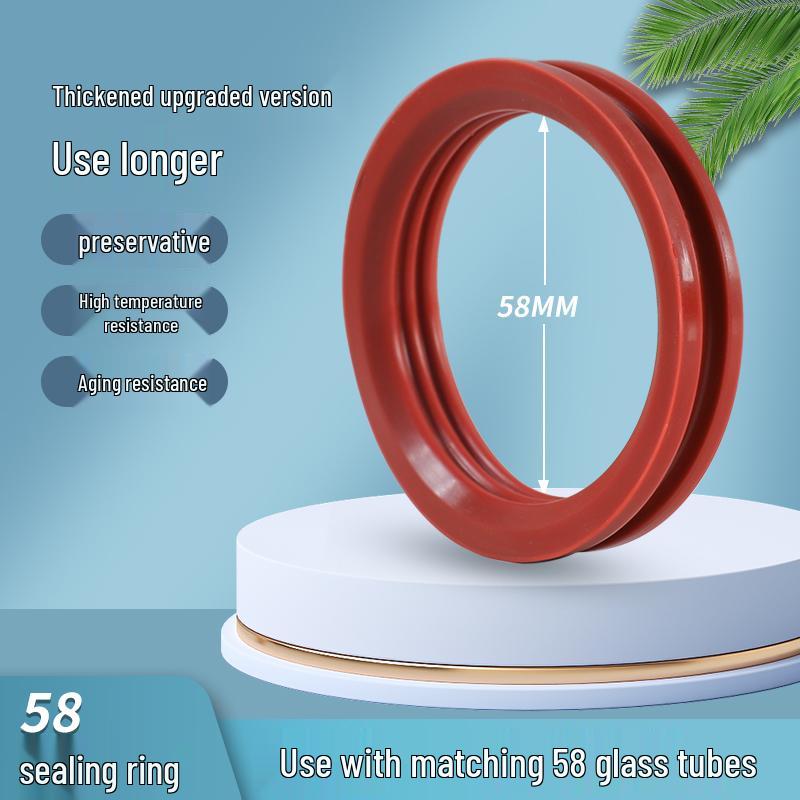 Силиконовое уплотнительное кольцо для солнечного водонагревателя, набор для 47 и 58 вакуумных трубок и 70-литрового бака - Герметичные аксессуары