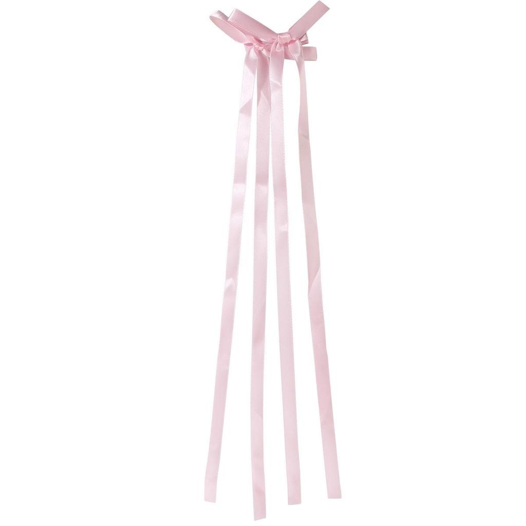 Заколка-уточка с бантом в балетном стиле 4 см: Дофаминовый Сладкий Плетеный Аксессуар для Волос