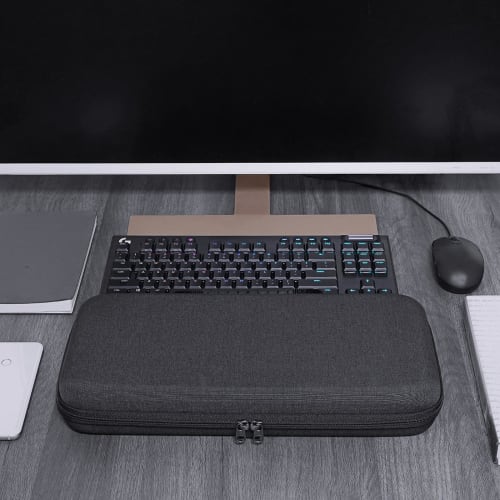 Geekria Keyboard Case, 87-Key Compatible with Logitech G PRO/G913 TKL Wireless Gaming Keyboard, Tenkeyless, Wireless Keyboard Storage Case