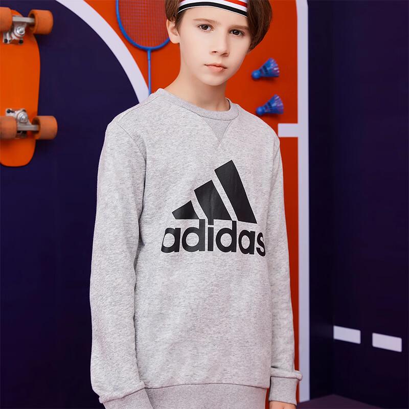 adidas B BL SWT Детская тренировочная толстовка с круглым вырезом