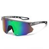 Outdoor Sunglasses Colorful Coated Half Frame Sunglasses Windproof And Sunscreen Cycling Glasses 9991