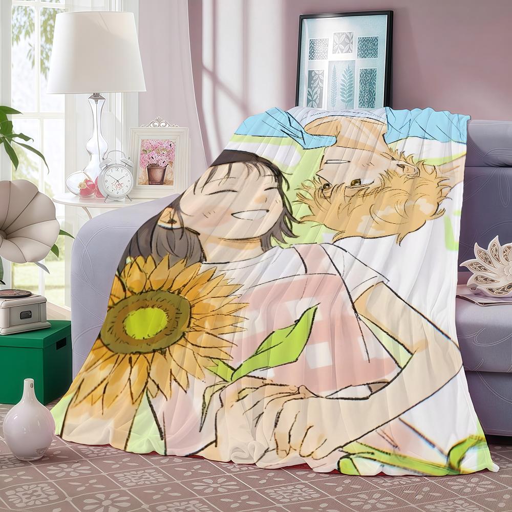 ANIME Skip and Loafer Blanket Warm And Soft Suitable For Bedroom Living Room Sofa Bed Office Travel Camping
