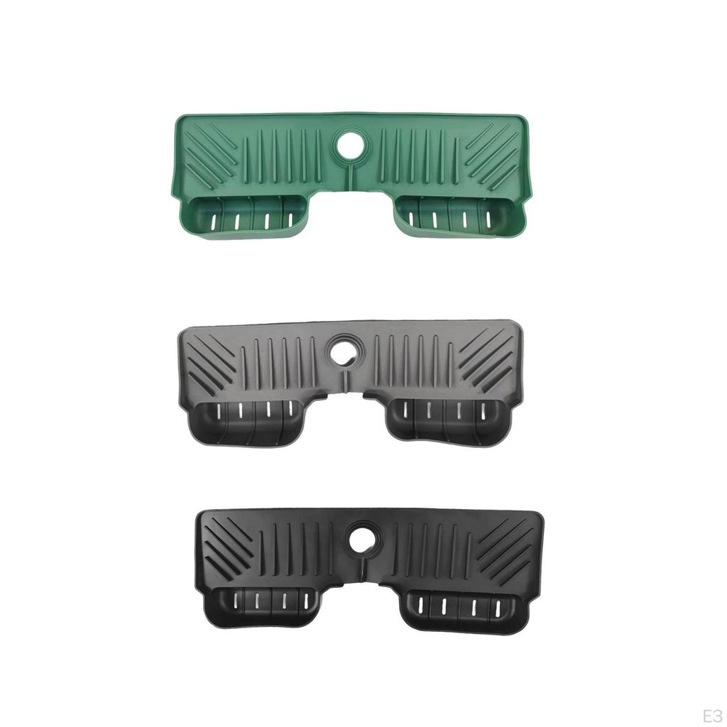 Силиконовый коврик для смесителя для раковины за многоразовой защитной ручкой для капельного дренажа