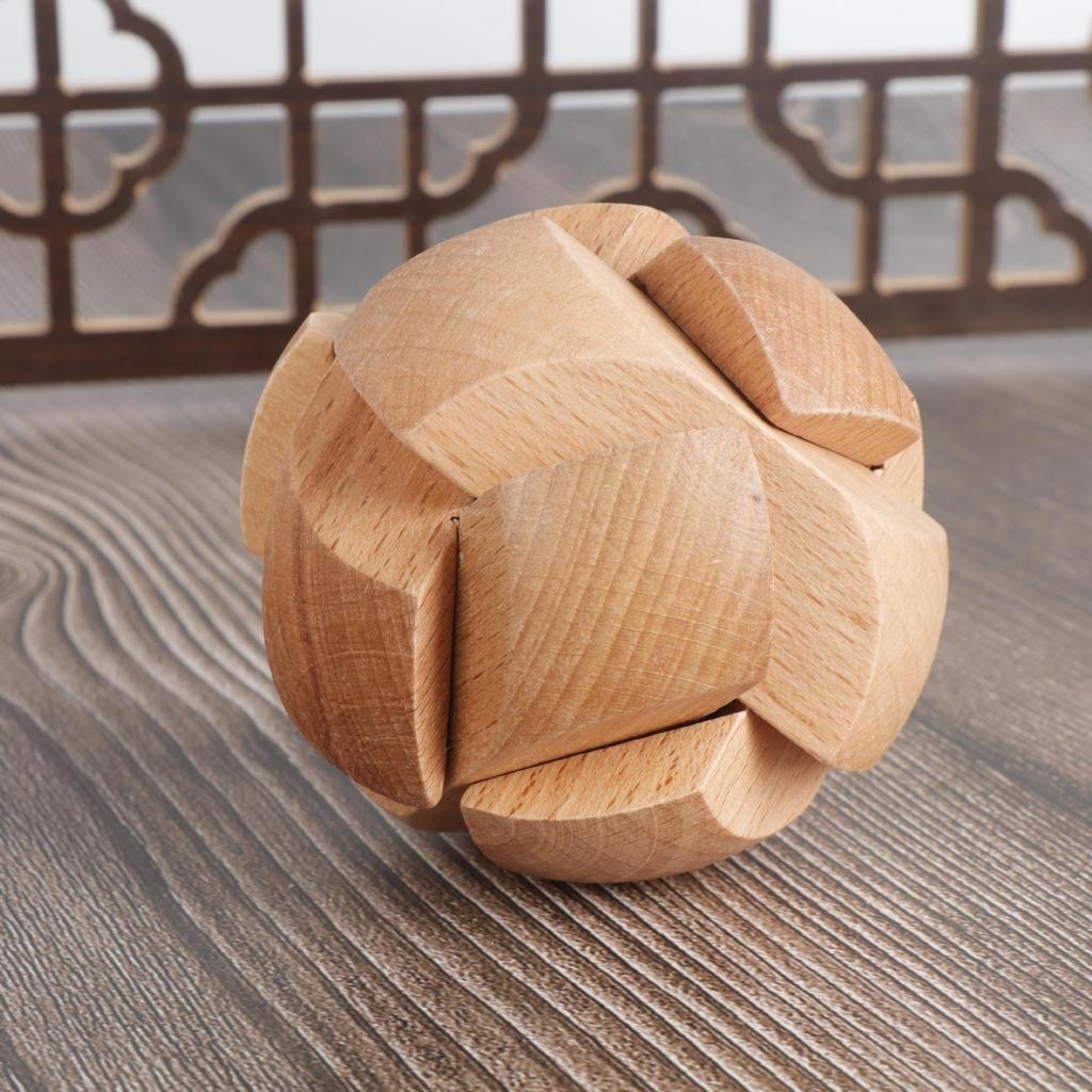 Kids' Educational Luban Lock IQ Puzzle Set: Assembly Toy for Stress Relief