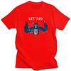 Male Lets Go Gorilla Gamer Meme T Shirt Round Neck Pure Cotton Short Sleeve TShirt Novelty Loose Oversized Summer Tyle Clothes