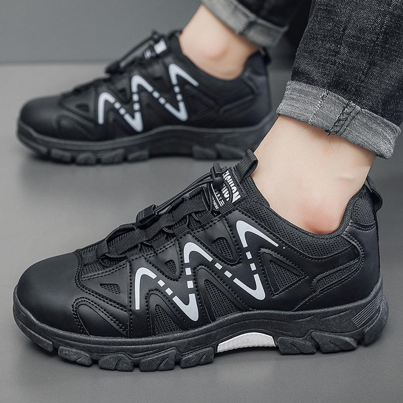 Осень 2025 новая мужская обувь повседневная спортивная обувь мужская обувь для активного отдыха и походов большой размер модная обувь в стиле милитари