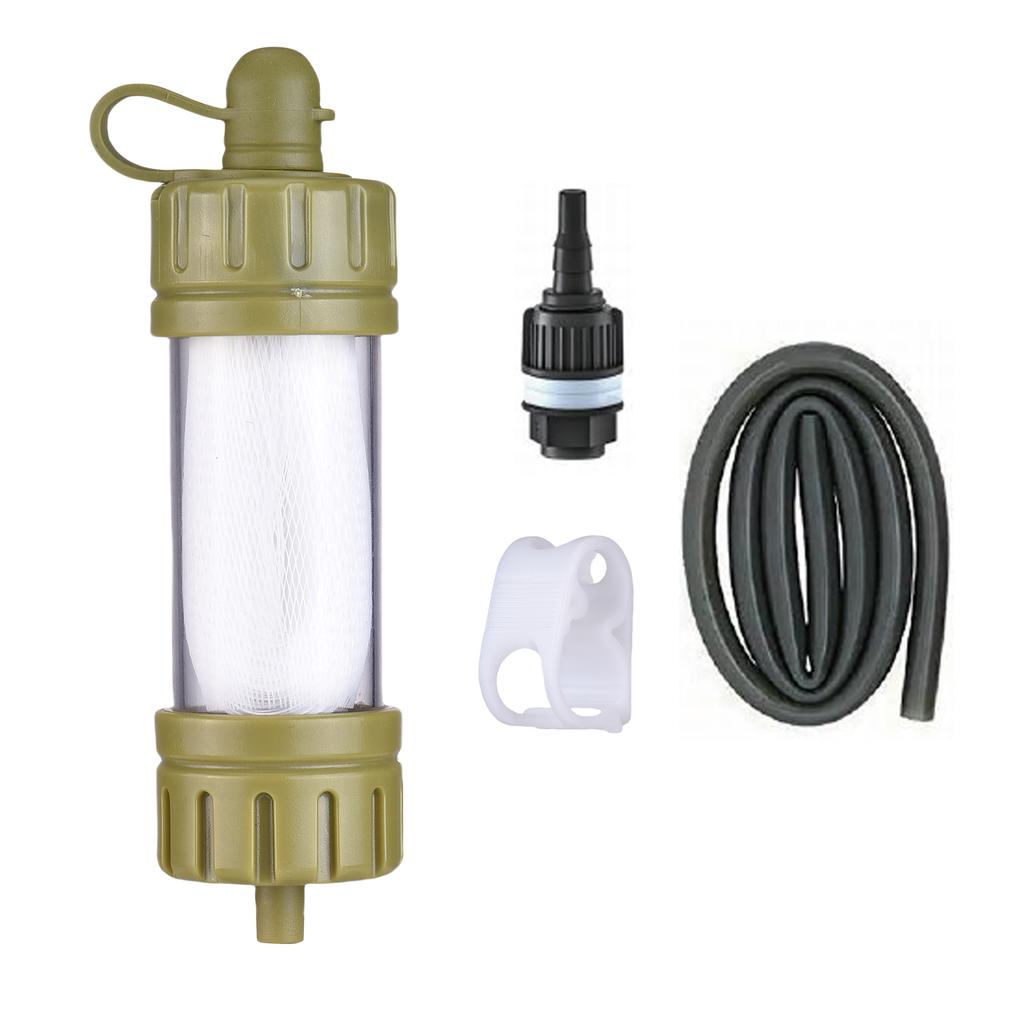 Personal Water Filter Straw Outdoor Portable Filter Emergency Survival Gear Mini Water Filter