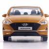 WELLY Hyundai Sonata DN8 Металлическая модель автомобиля - Золотой