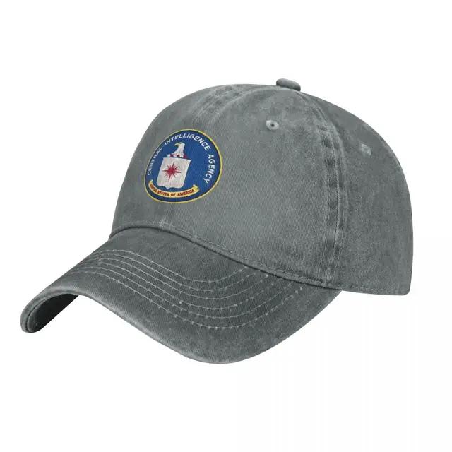 CIA Funny Baseball Cap cotton Hats Adjustable Hat Fashion Casual Cap Truck driver Hat