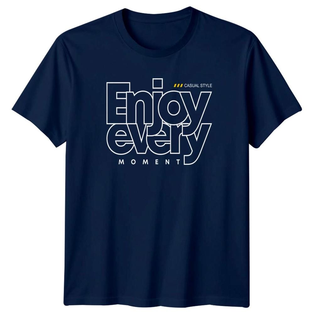 Enjoy Every MoUnisext TShirt Stylish Streetwear Typography Gift For Him And Her