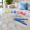 Tactile sensory Squishy Ball Kit Hollow Empty Shell Fidget Toys DIY Fidget Toy  Kids & adults