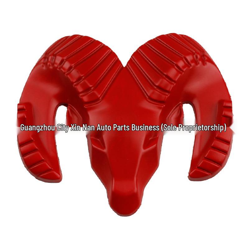 Металлический значок Dodge Journey "Голова барана" - Наклейка на перед и зад