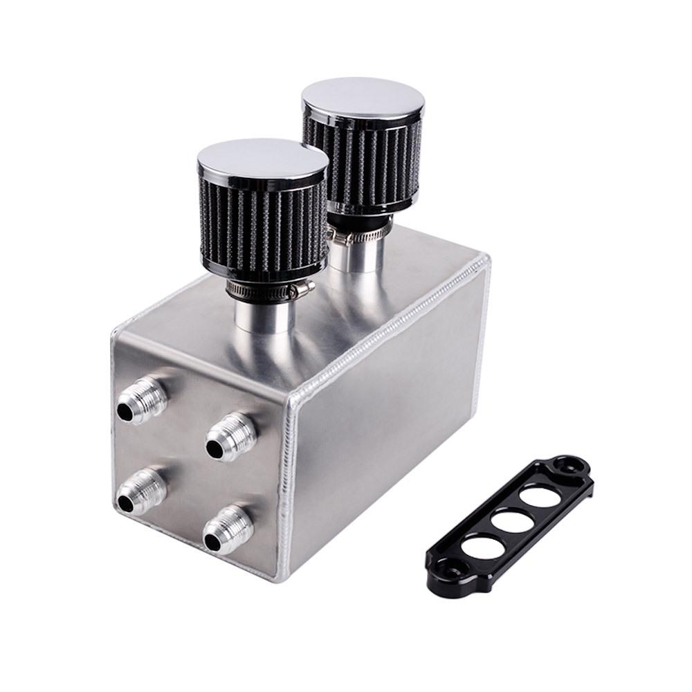 Honda Civic 92-00 Двухпортовый маслоуловитель Алюминиевый сапун-фильтр