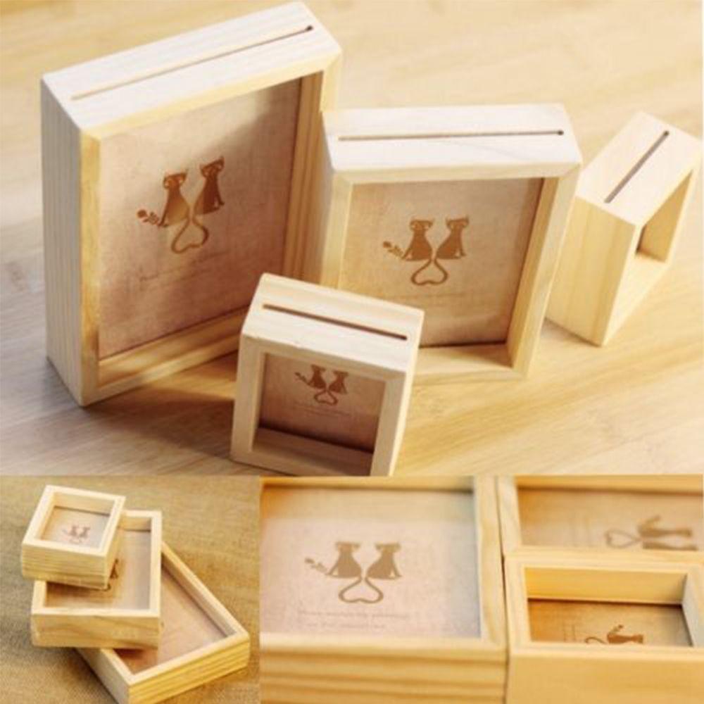 Мини-арт Свадебный декор Деревянный держатель для фотографий Фоторамка Винтаж