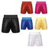 Kids Girls Sparkling Sequin Dance Shorts Elastic Waist Soft Lined Shorts Dance Costumes for Jazz Stage Performance
